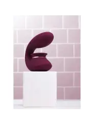 TWITCH 3 VIBRADOR RECARREGÁVEL E SUCÇÃO BORDÔ INNOVATION