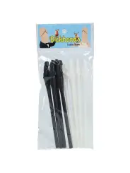 PALHINHAS NOIVOS BRANCO E PRETO S-LINE