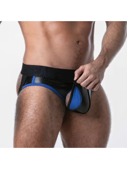 CUECA JOCK OPEN ACCESS LOCKER GEAR AZUL