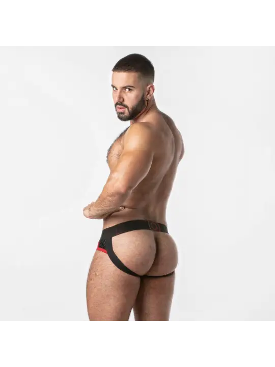 CUECA JOCK OPEN ACCESS LOCKER GEAR VERMELHO