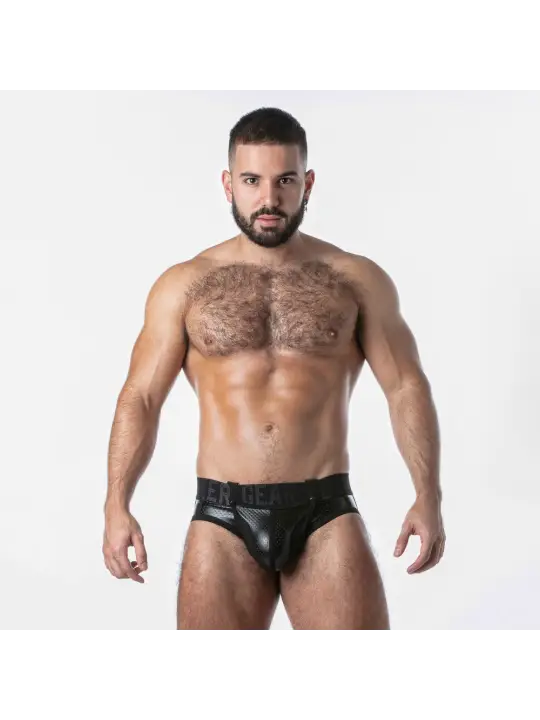 CUECA JOCK OPEN ACCESS LOCKER GEAR PRETO