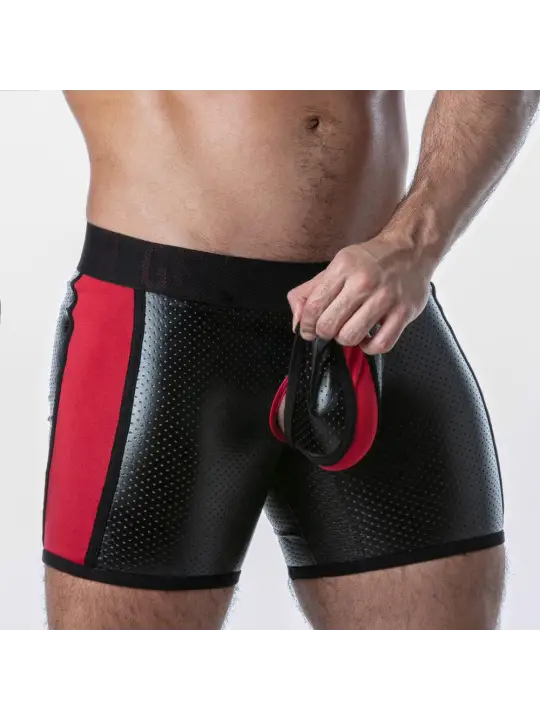 BÓXER OPEN ACCESS LOCKER GEAR VERMELHO