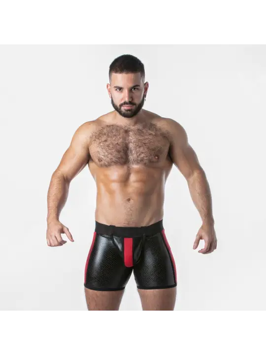 BÓXER OPEN ACCESS LOCKER GEAR VERMELHO