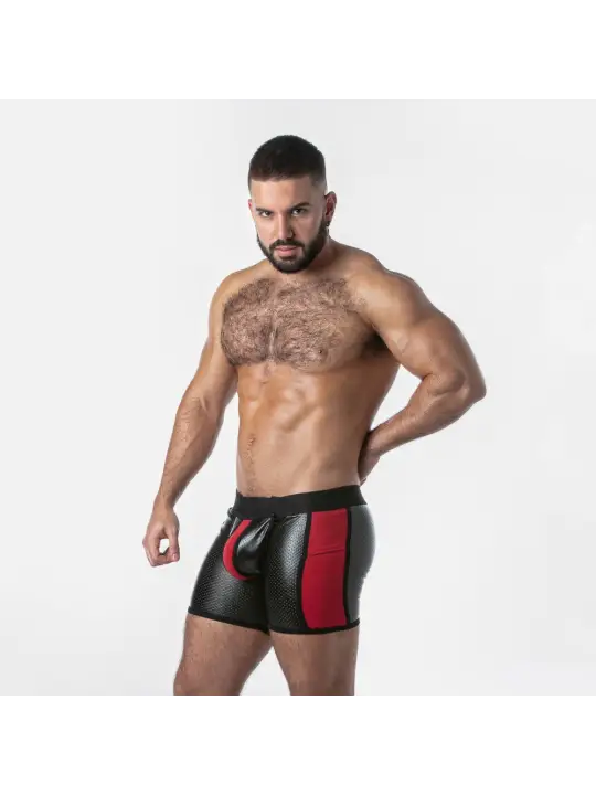 BÓXER OPEN ACCESS LOCKER GEAR VERMELHO