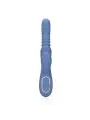 VIBRADOR COM PÉROLAS ROTATIVAS E IMPULSO RABBIT BLUE NOVA LOVELINE