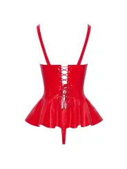 CONJUNTO DE 2 PEÇAS EM VINIL VERMELHO BLACK LEVEL