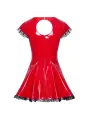 VESTIDO DE VINIL VERMELHO BLACK LEVEL