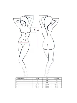 BODY ADARA PRETO PASSION