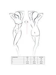 BODY ADARA VERMELHO PASSION