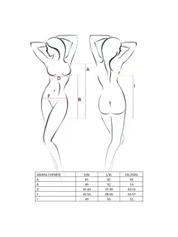 CAMISA DE NOITE E TANGA AMARA BRANCO PASSION