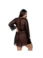 ROBE E TANGA AMBERLY PRETO TAMANHO QUEEN PASSION