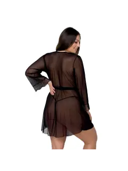 ROBE E TANGA AMBERLY PRETO TAMANHO QUEEN PASSION