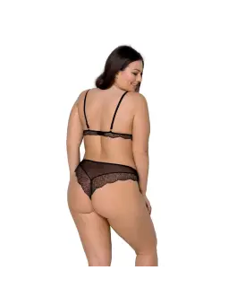 CONJUNTO DE 2 PEÇAS AMBERLY PRETO TAMNHO QUEEN PASSION