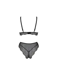 CONJUNTO DE 2 PEÇAS AMBERLY PRETO TAMNHO QUEEN PASSION
