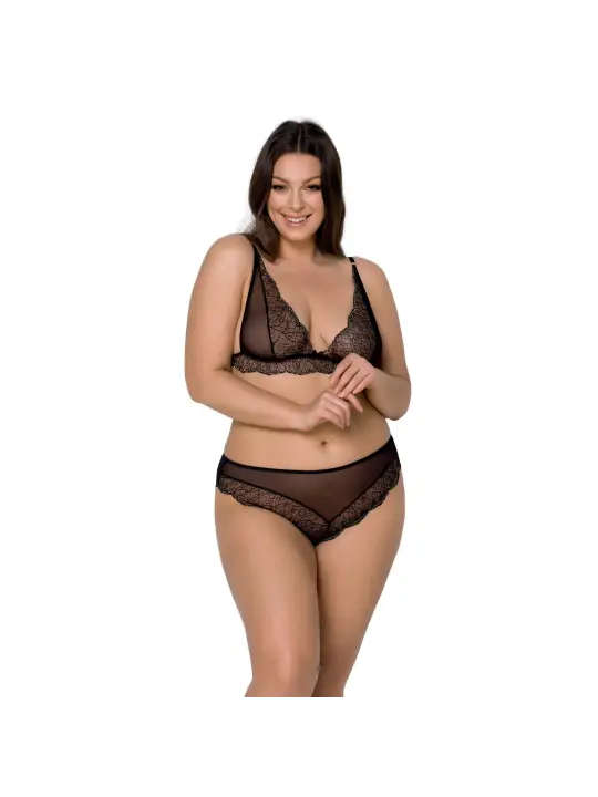 CONJUNTO DE 2 PEÇAS AMBERLY PRETO TAMNHO QUEEN PASSION