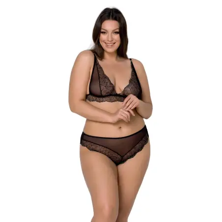 CONJUNTO DE 2 PEÇAS AMBERLY PRETO TAMNHO QUEEN PASSION