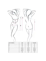 CAMISA DE NOITE E TANGA ANA PRETO PASSION