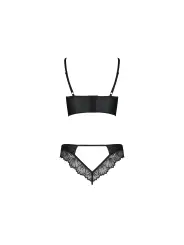 CONJUNTO DE 2 PEÇAS BIKINI ASTRIDA PRETO PASSION