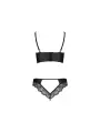 CONJUNTO DE 2 PEÇAS BIKINI ASTRIDA PRETO PASSION