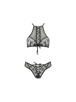 CONJUNTO DE 2 PEÇAS AZALIA PRETO EROTIC LINE PASSION