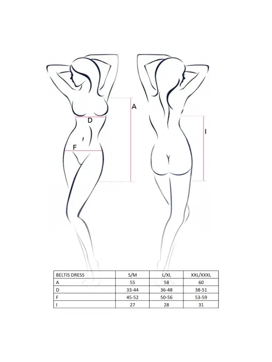 VESTIDO BELTIS PRETO PASSION