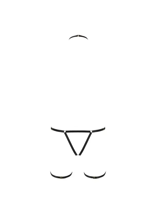 ARNÊS CORPORAL BRENDA DEVIL COLLECTION PASSION