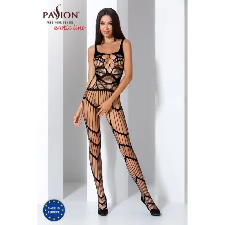 CATSUIT BS058 PRETO EROTIC LINE PASSION