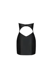 CAMISA DE NOITE E TANGA CELIN PRETA PASSION