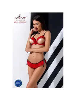 CONJUNTO DE 2 PEÇAS CHERRY VERMELHO DEVIL COLLECTION PASSION