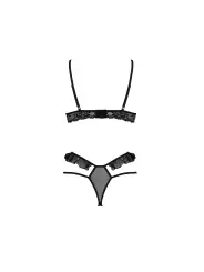 CONJUNTO DE 2 PEÇAS DOLLY PRETO EROTIC LINE PASSION