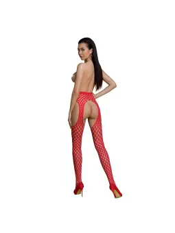 COLLANTS COM EFEITO LIGAS S003 VERMELHAS ECO COLLECTION PASSION