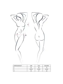 CONJUNTO DE 3 PEÇAS EXPRESSION PRETO PASSION