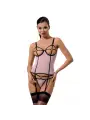 CORPETE E TANGA HERA ROSA CLARO DEVIL COLLECTION PASSION