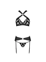 CONJUNTO DE 3 PEÇAS HIMA PRETO PASSION