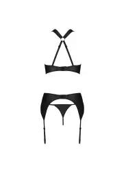 CONJUNTO DE 3 PEÇAS HIMA PRETO PASSION