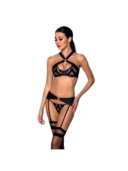 CONJUNTO DE 3 PEÇAS HIMA PRETO PASSION