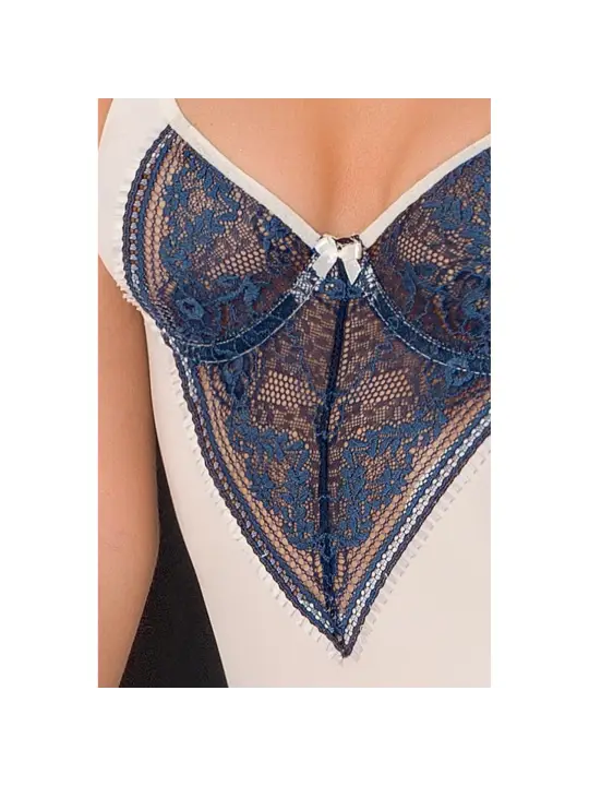 CORPETE E TANGA IVONE BEGE PASSION