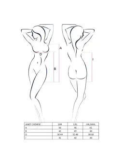 CAMISA DE NOITE E TANGA JANET BRANCA PASSION