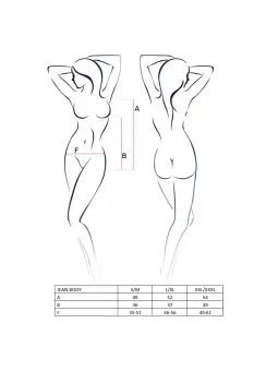 BODY JEAN PRETO PASSION