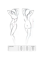 BODY JUSTINA PRETO EROTIC LINE PASSION