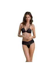 CONUNTO DE 2 PEÇAS KERRIA BIKINI PRETO ECO COLLECTION PASSION