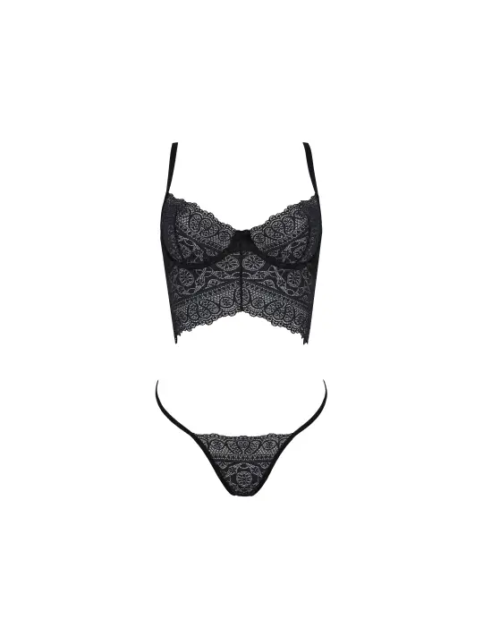 CONJUNTO DE 2 PEÇAS KERRIA PRETO ECO COLLECTION PASSION