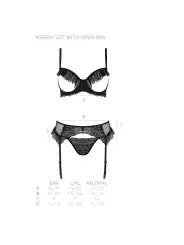 CONJUNTO DE 3 PEÇAS KERRIA PRETO ECO COLLECTION PASSION