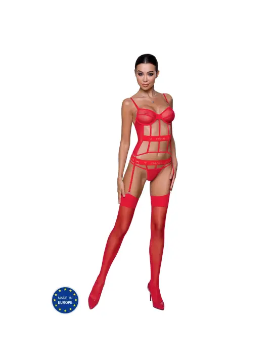 CORPETE E TANGA KYOUKA VERMELHO DEVIL COLLECTION PASSION