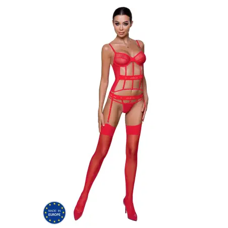 CORPETE E TANGA KYOUKA VERMELHO DEVIL COLLECTION PASSION