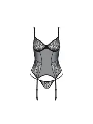 CORPETE E TANGA LEAFA PRETO ECO COLLECTION PASSION