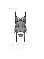 CORPETE E TANGA LEAFA PRETO ECO COLLECTION PASSION
