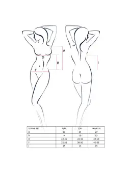 CONJUNTO DE 2 PEÇAS LEXINE PRETO PASSION