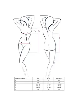 CAMISA DE NOITE E TANGA LUIZA PRETO PASSION