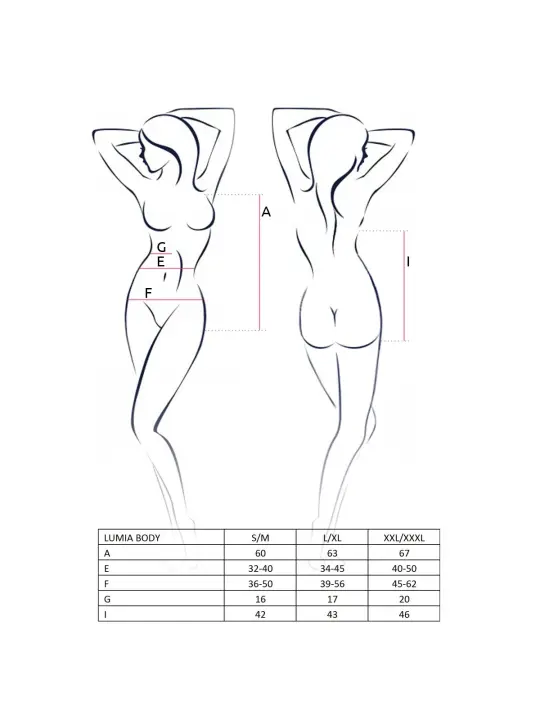 BODY LUMIA PRETO PASSION